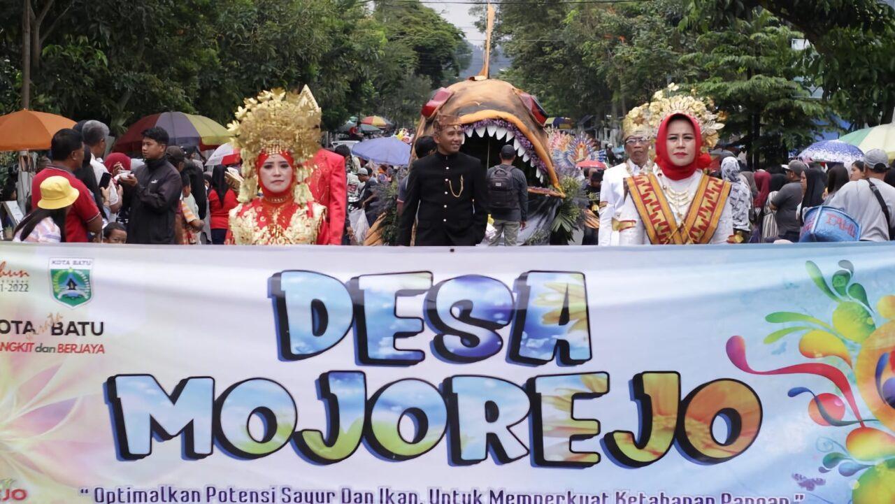 Keikutsertaan Desa Mojorejo dalam Karnaval Perayaan HUT Kota Batu